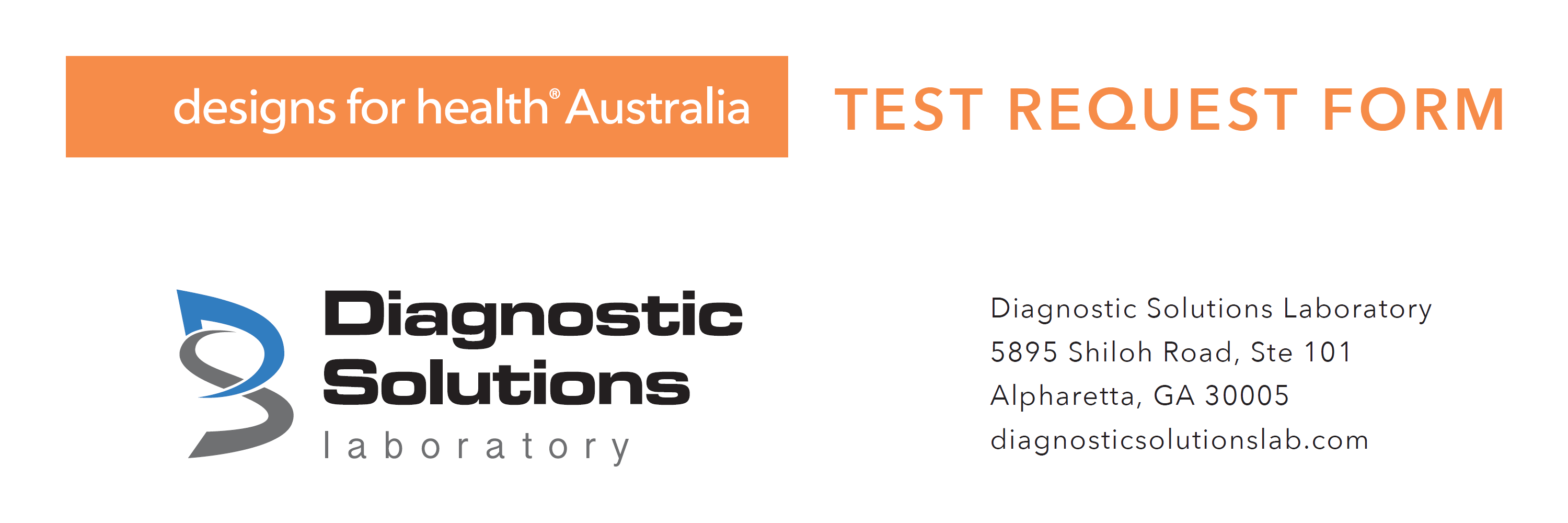 test request form