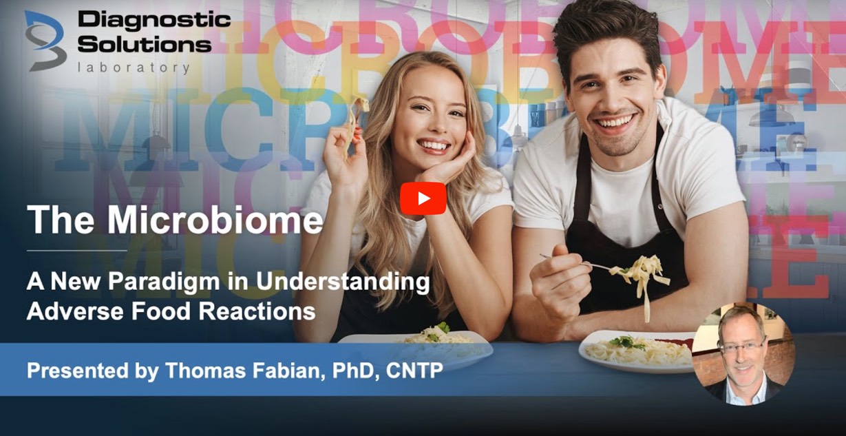 Microbiome food reactions